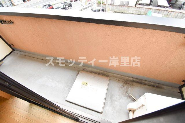 アースヒルズのバルコニー