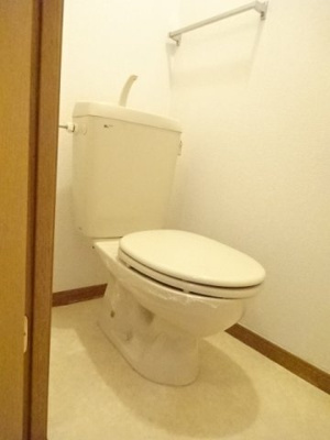 【トイレ】 | フラワータウンＣ | 落ち着いたトイレです