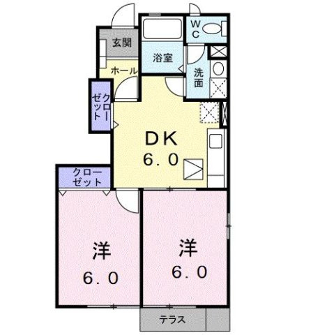 アムール０２の間取り