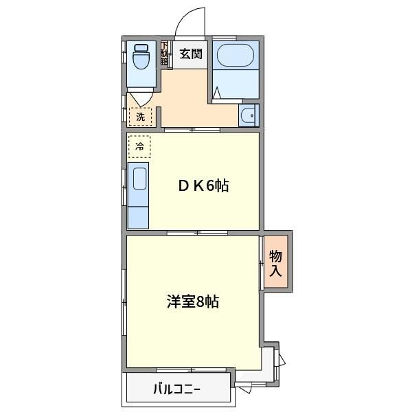 ドムス塩焼の間取り