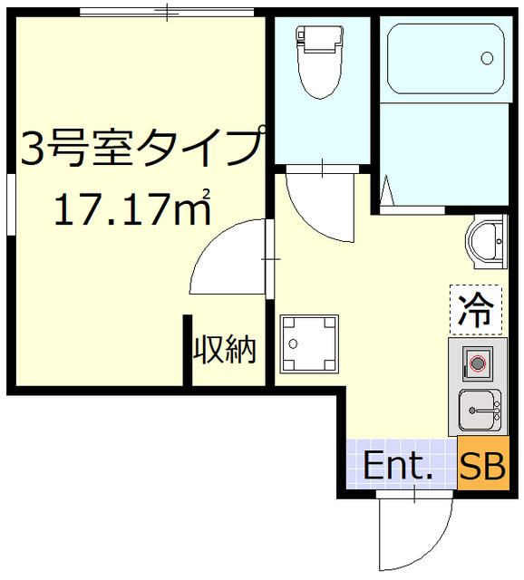 ブルーシエル羽田の間取り