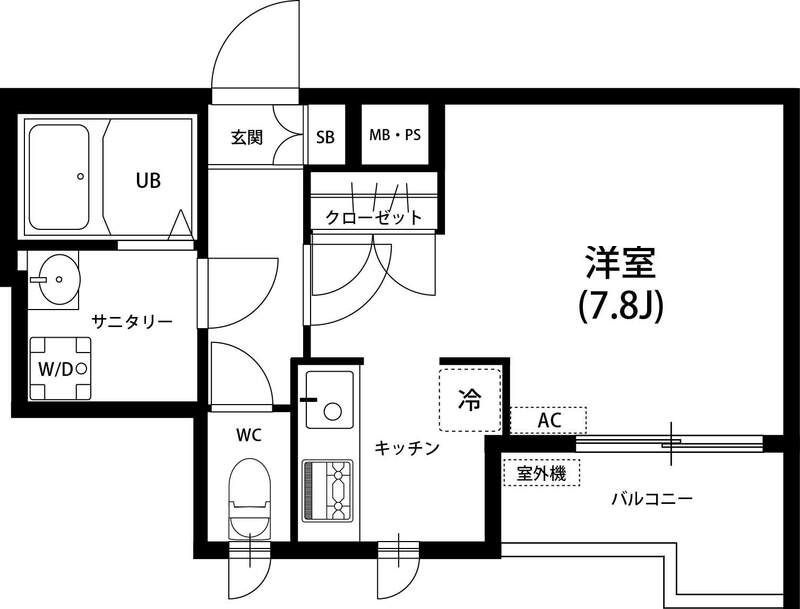リブリ・ヴィラクリヤマⅡの間取り|間取りです。