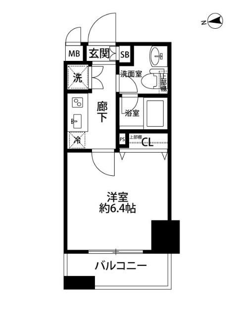 プレール・ドゥーク東京ＥＡＳＴⅣＲｉｖｅｒＳｉｄｅの間取り