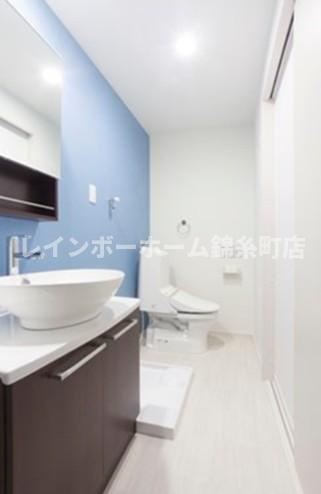 La vita竹ノ塚の独立洗面台
