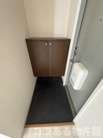 セジュール白川台の玄関