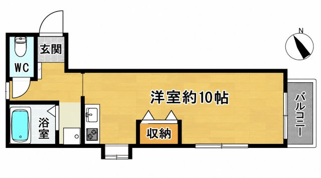 オークヒルズ二日市の間取り|別号数タイプ