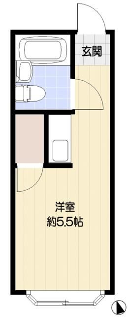 パレス池袋の間取り