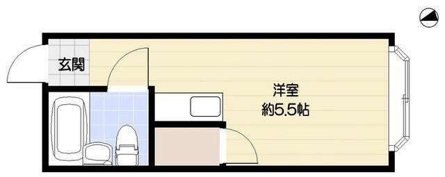 パレス池袋の間取り