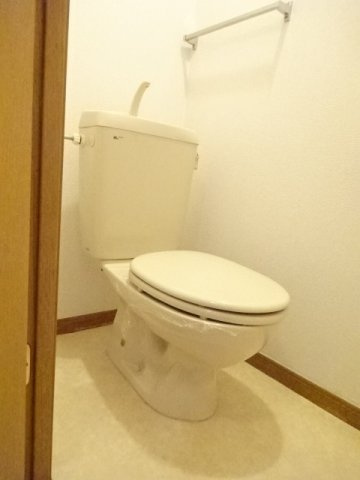 フラワータウンＣのトイレ|トイレもきれいです