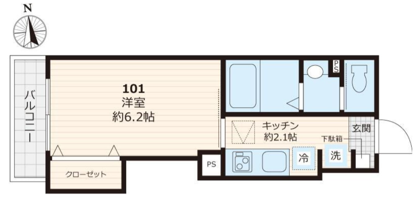 GLガーデン町屋の間取り