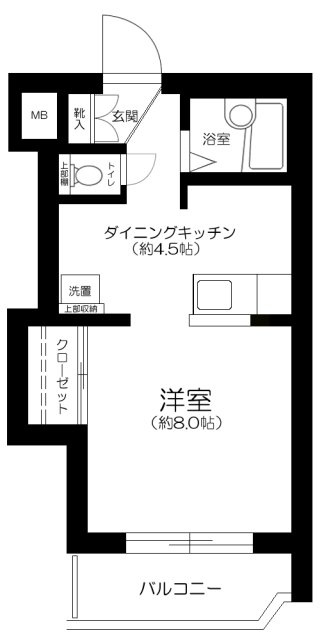ヒズ・コープの間取り