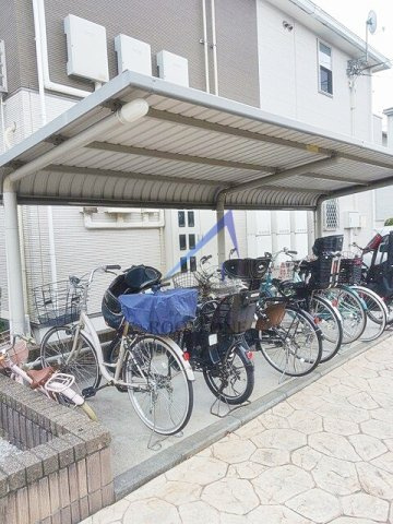 シュッドのその他共用部分|駐輪場です。