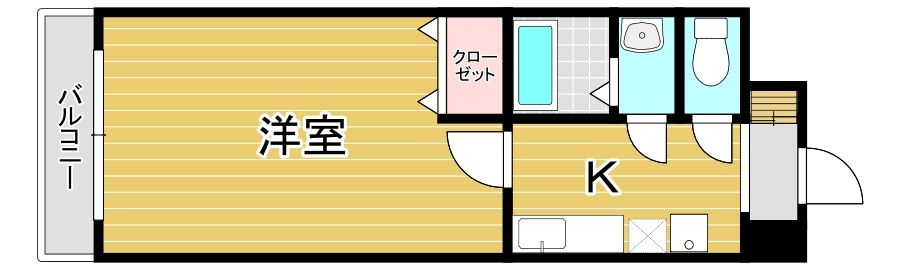プリンセス香春口の間取り