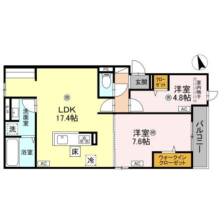 D's北条宮の町の間取り
