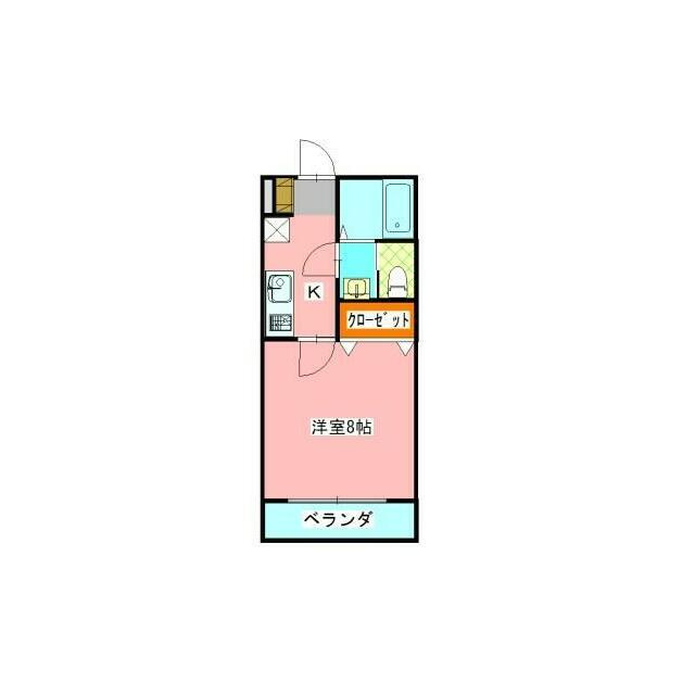 メルローズプレイスⅡの間取り