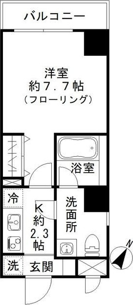 ＣＯＺＹ ＣＯＵＲＴ 三軒茶屋 ＴＯＫＹＯの間取り
