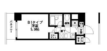 ＨＦ練馬レジデンスの間取り