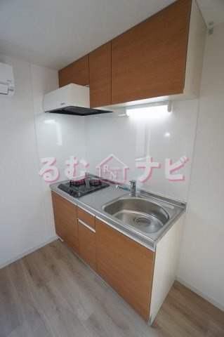 福岡市南区曰佐４丁目のアパートのキッチン