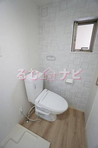福岡市南区曰佐４丁目のアパートのトイレ