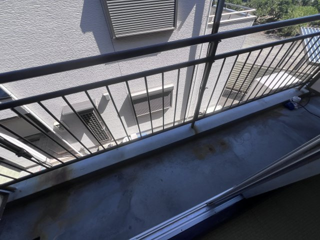 吉川マンションのバルコニー