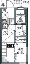 サニーサイド梅ヶ丘の間取り