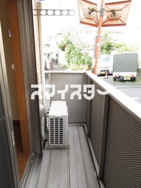 アムール こずえのバルコニー