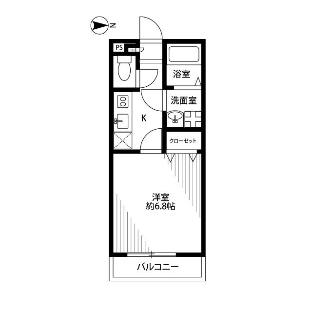 アムール こずえの間取り