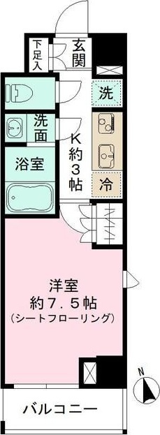 Ｓｕｎｆｌｏｗｅｒ Ｇａｒｄｅｎの間取り