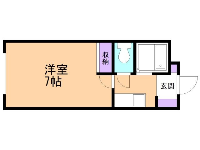 早川ハイツの間取り