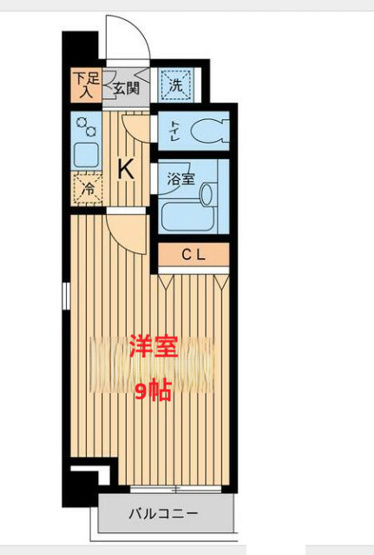 【間取り】 | JC⻄馬込 | 洋室9帖