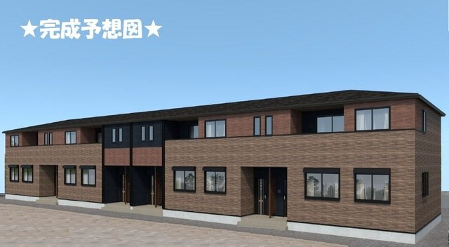 錦町１丁目アパートの外観|外観もきれいです