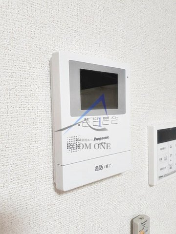 アルコンスィエルのセキュリティ|モニター付きインターホンです。