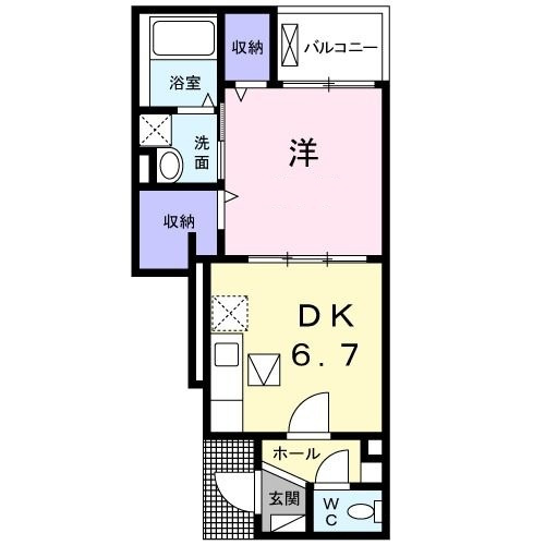 アルコンスィエルの間取り|間取りです。