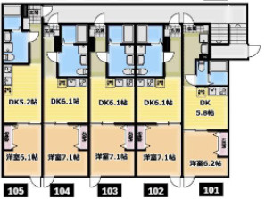 【間取り】 | KOEDO GreenTerrace