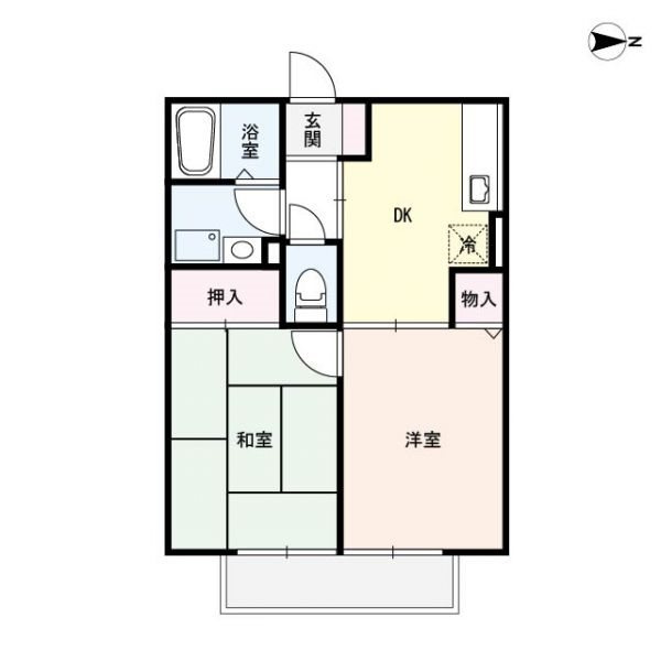 エトワール六甲の間取り