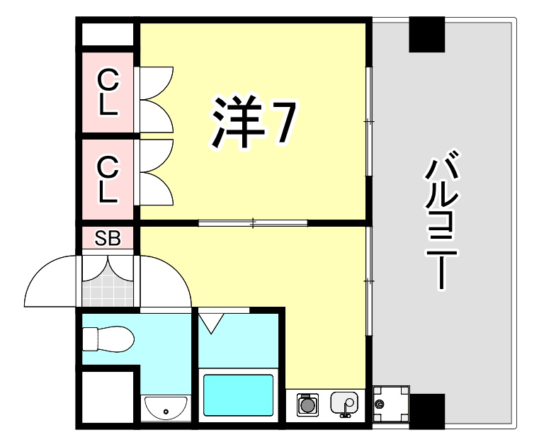 エビス西宮の間取り