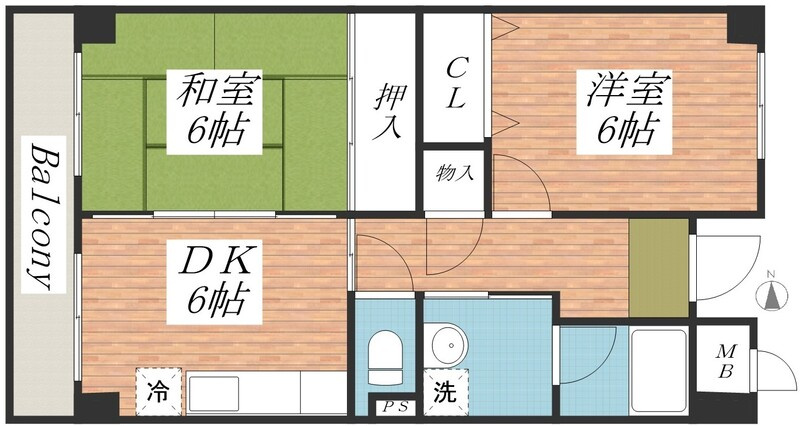 ミモザの館の間取り