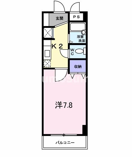 アウローラマンションの間取り