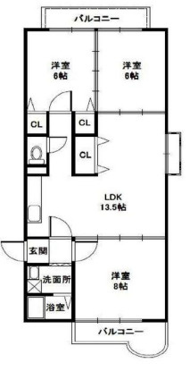 苦楽園ヴィラプレミエールの間取り