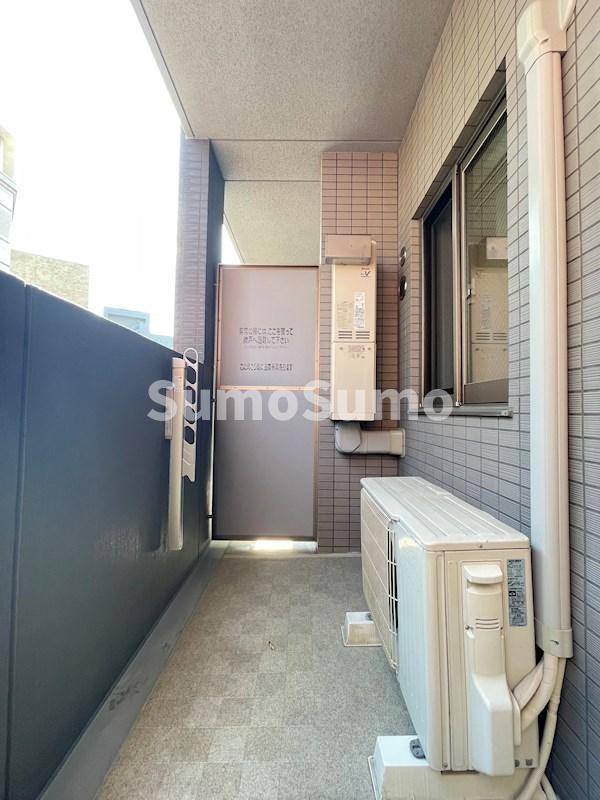 ネストピア博多駅前Ⅱのバルコニー