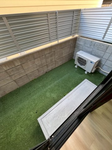 パロス苦楽園のバルコニー