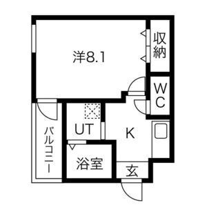 フジパレス神戸本町ウエストの間取り