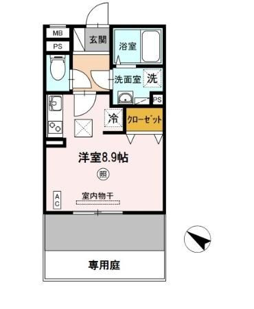 メゾン’Q’の間取り