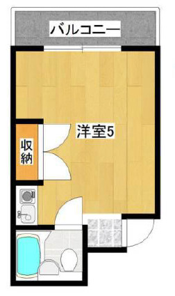 グランビルド道頓堀の間取り