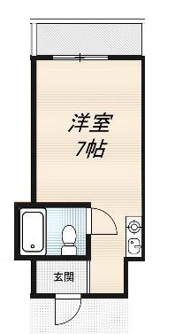 ラパンジール阿波座Ⅱの間取り