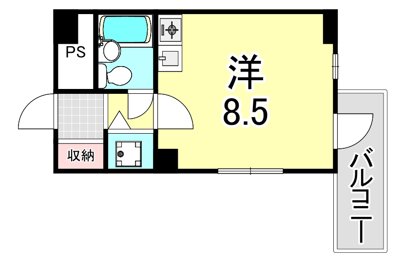 兼久マンションの間取り