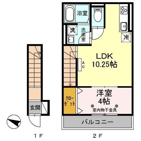 【間取り】 | ボヌールＫ