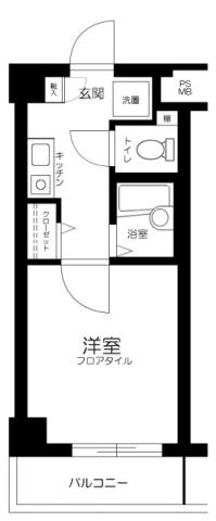 グランディール墨田の間取り|間取りです。