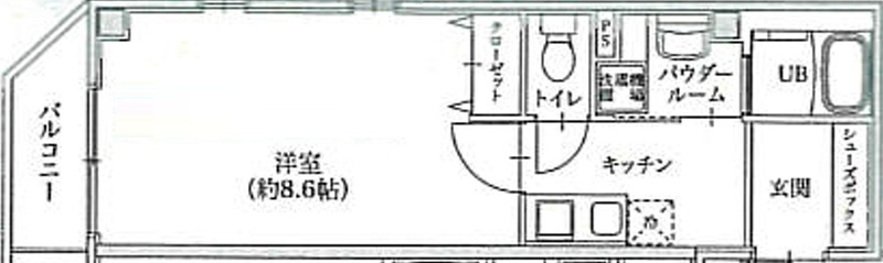 Buzz中野野方の間取り|間取りです。