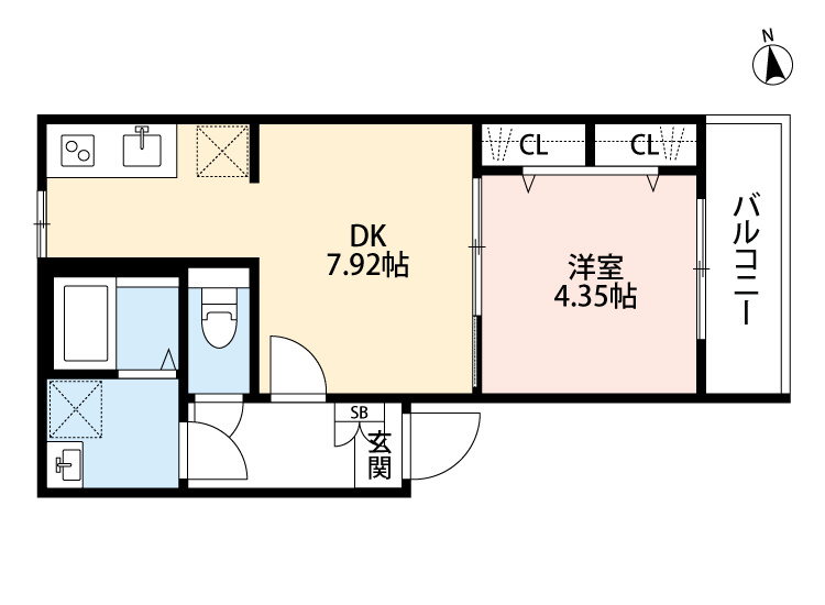 T.A足立区足立2丁目Ⅱ C棟の間取り